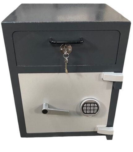 Image of TEMPO CAISSE CF-60 a two-tone showing it in locked state