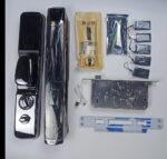 Serrure Digitale K10 face ID ALL OBJECT IN THIS KIT 5 unlocker card, body of serrure, usb cable,protection,and more